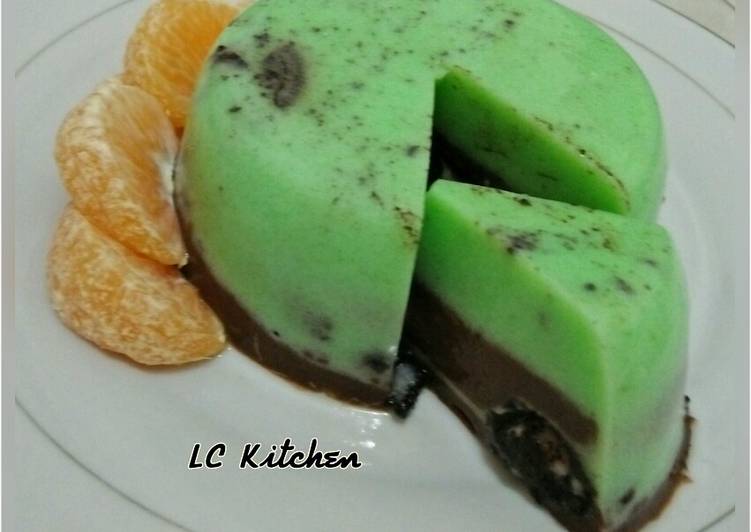 Pudding Melon Chocolatos with Oreo Double Stuf
