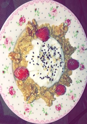 صورة لوصفة شوفان بالحليب