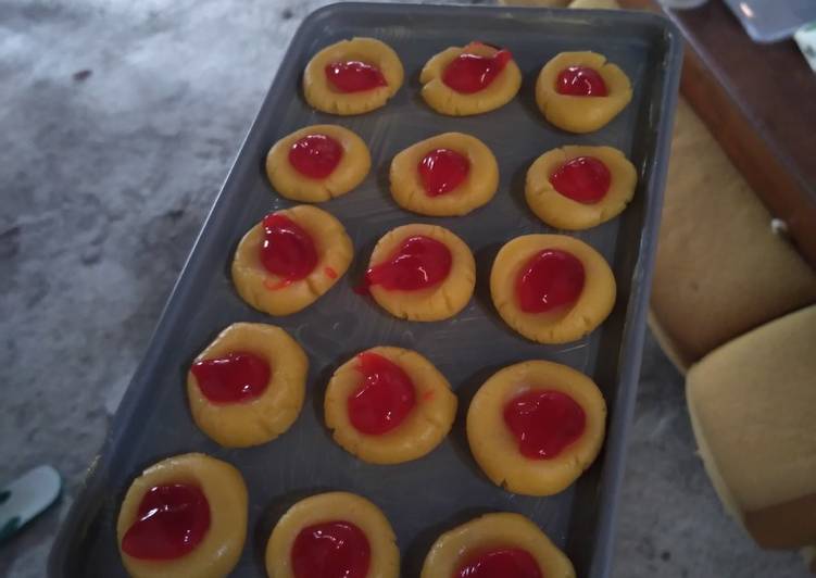 Resep Thumprint cookies simple, Sempurna