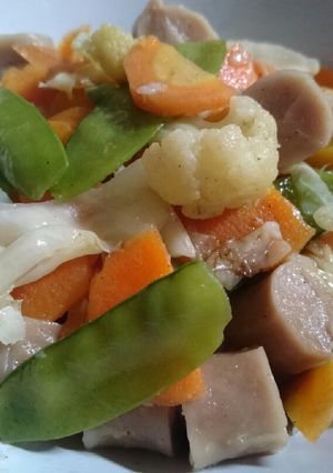 Foto resep Capcay Sosis Ayam