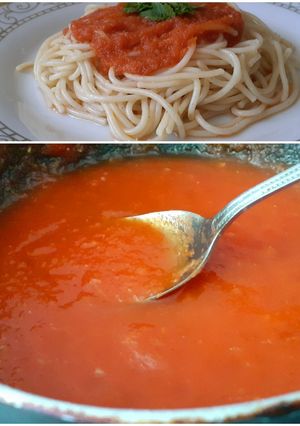 Una foto de Salsa rica para pastas