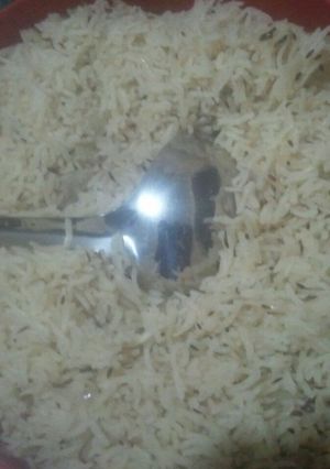 A picture of Cumin Onion Rice.