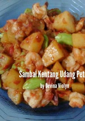 Foto resep Sambal Kentang Udang Petai