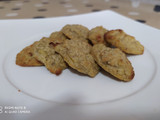 Galletas de plátano-avena-pistacho