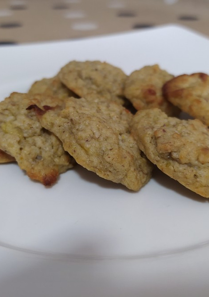 Una foto de Galletas de plátano-avena-pistacho