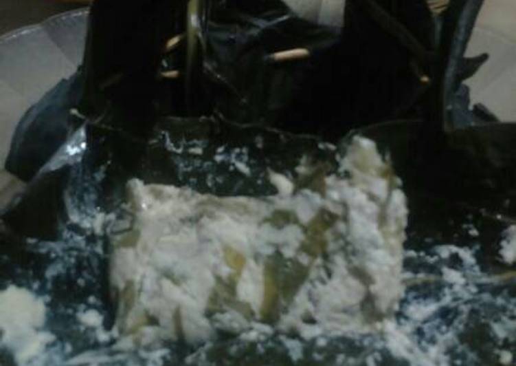 Cara termudah untuk Cinta SempurnaPepes tahu dengan campuran daun kumis kucing, jinten dan puyang