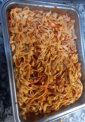 Una foto de Cintas Caseras con Salsa Filletto