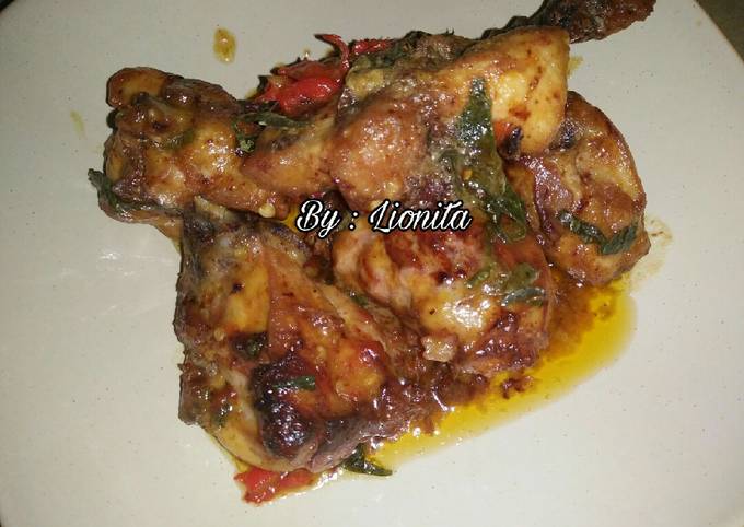 Resep: Ayam Goreng Saus Telur Asin DEBM Gampang