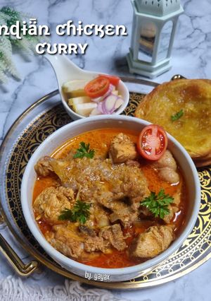 Foto resep Roti Maryam / cane Kuah Kari Ayam