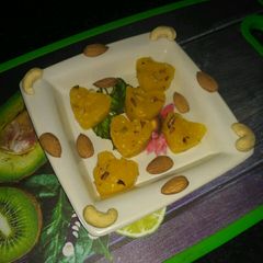 A picture of Orange Halwa.