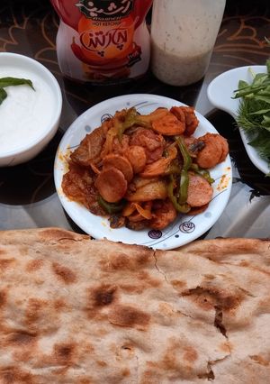 عکسی از دستور سوسیس