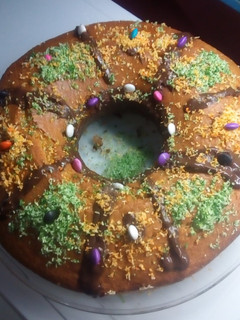 Una foto de Torta de Coco fantasía