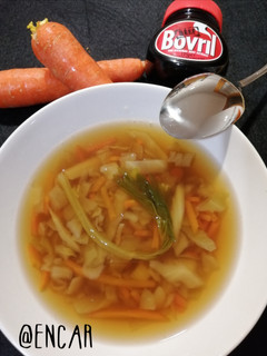 Una foto de Sopa de verduras