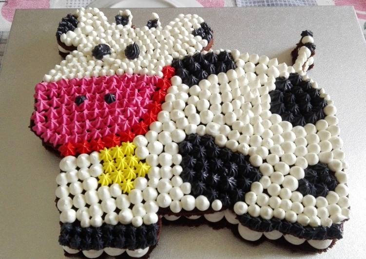 Steps to Prepare Favorite Mucca cream tart