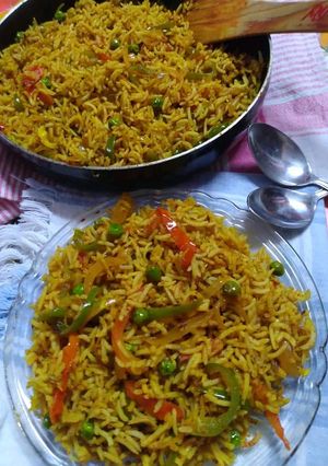 A picture of Instant tawa pulao.
