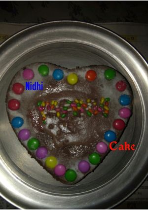 A picture of Chocolate cake (non egg).