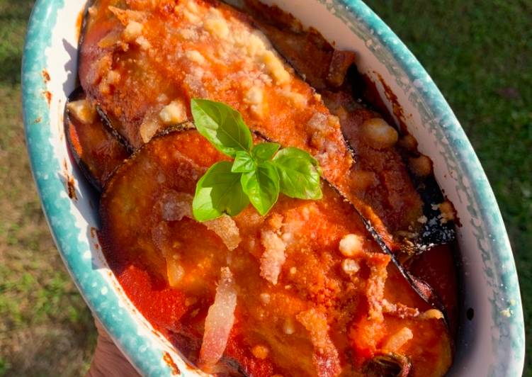 Parmigiana di melanzane rivisitata