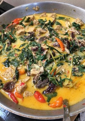 Foto resep Ikan cakalang daun pucuk labu