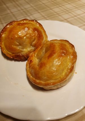 Una foto de Empanadas de cebolla y queso