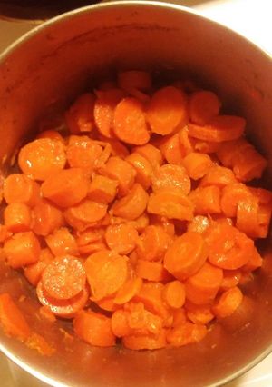 A picture of Carrots with Brown Sugar.