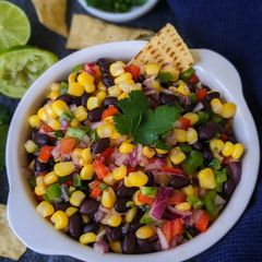 A picture of Black Bean and Corn Salsa.