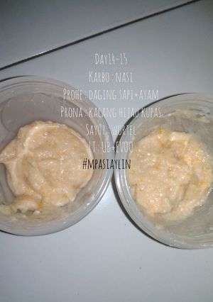 Foto resep Mpasi 6m - Day 14-15