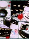 Russian black n white cake