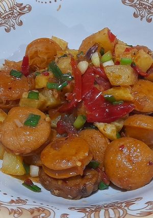 Foto resep Sosis Kentang Goreng