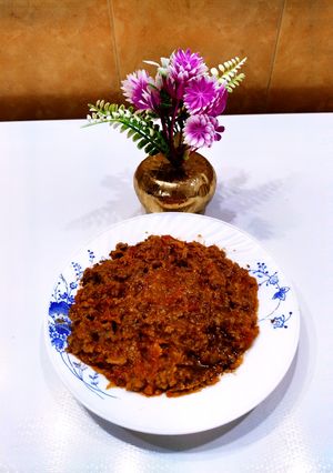 صورة لوصفة فول معلب بالطماطم