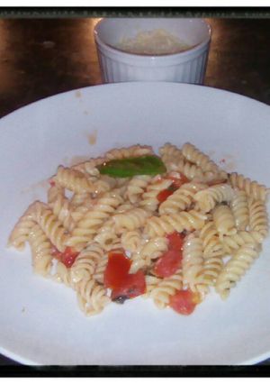Una foto de Pasta a la tomate