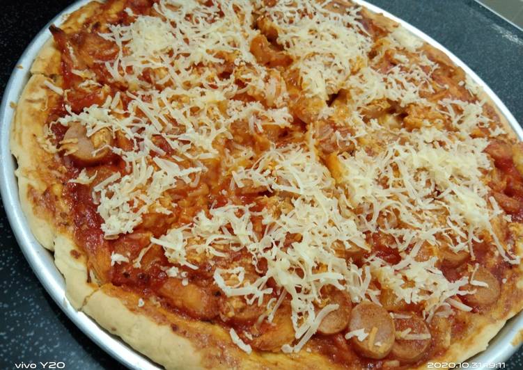 Resep Pizza Homemade Sederhana Jadi, Enak