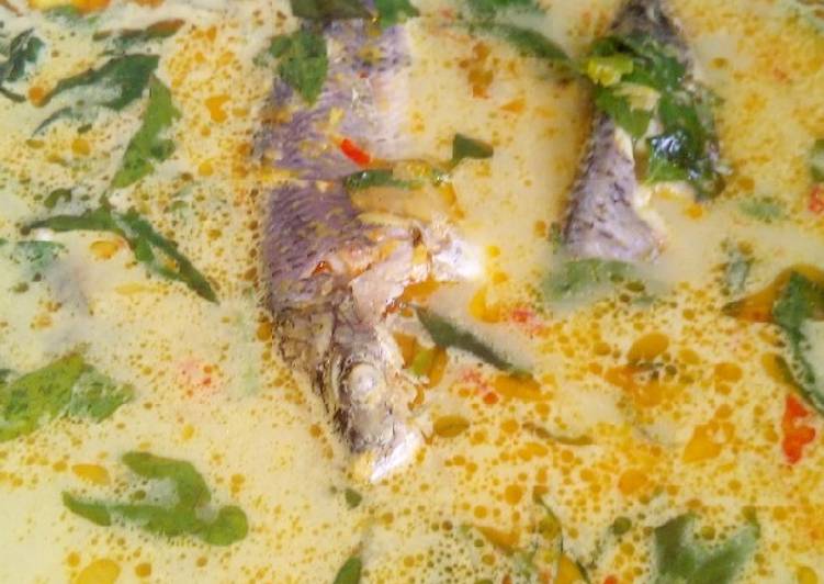 Bahan meracik Ikan mujaer santan Anti Gagal