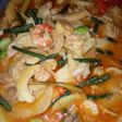 Gulai rebung udang pete