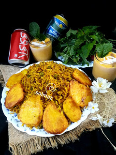 عکسی از دستور پلو نخود فرنگی با گوشت چرخ کرده s0lmaz