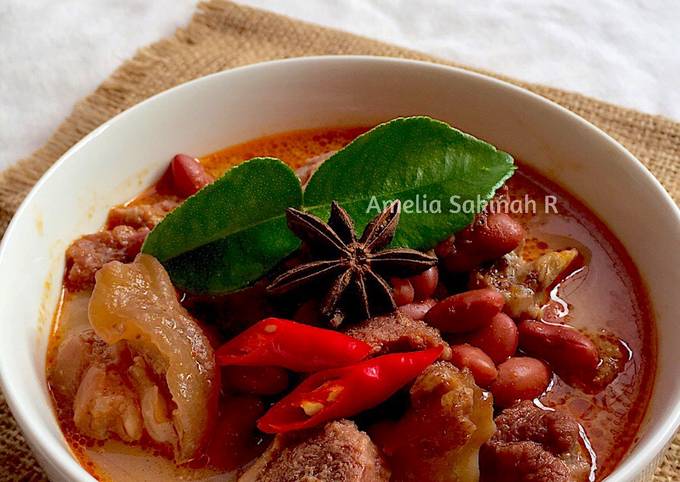 Gule Daging Kacang Merah Khas Sunda