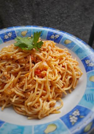 Foto resep Spaghetti goreng
