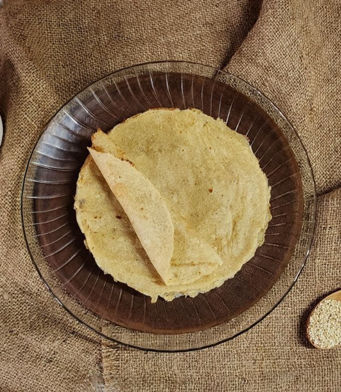 Una foto de 🫓 Tortillas de quinoa - Rapiditas saludables - 3 ingredientes 🫓