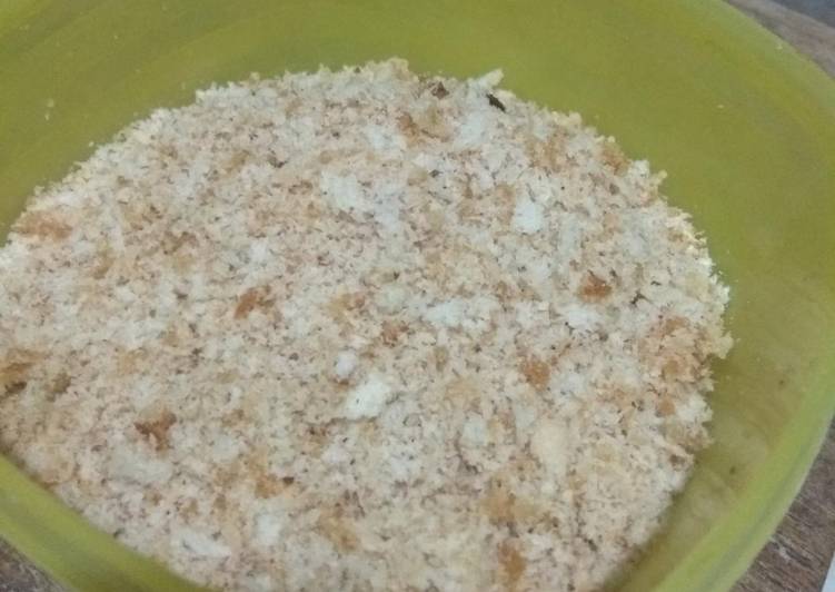 Homemade bread crumbs