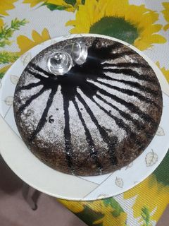 عکسی از دستور کیک قابلمه ای دو رنگ