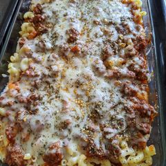 A picture of Baked Goulash #mommasrecipes.
