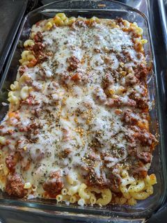 A picture of Baked Goulash #mommasrecipes.