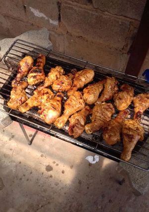 A picture of Braai chicken.