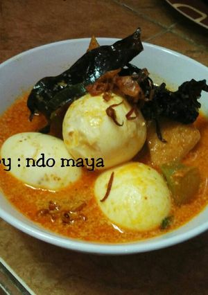 Foto resep Tahu telur bumbu kuning