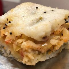 A picture of Sandwich Dhokla.