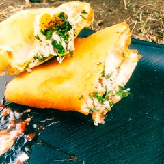 A picture of Cheese pockets.