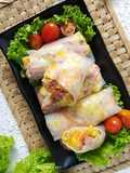Coleslaw Salad Wrap