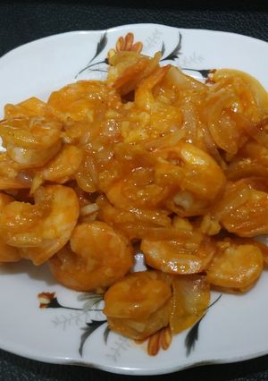 Foto resep Udang Asem Manis