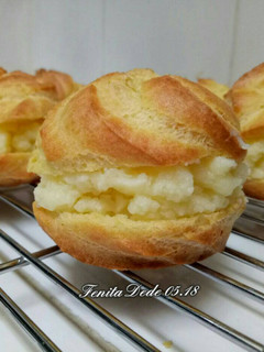 Foto resep Choux Pastry / Soes / Sus Vla Durian