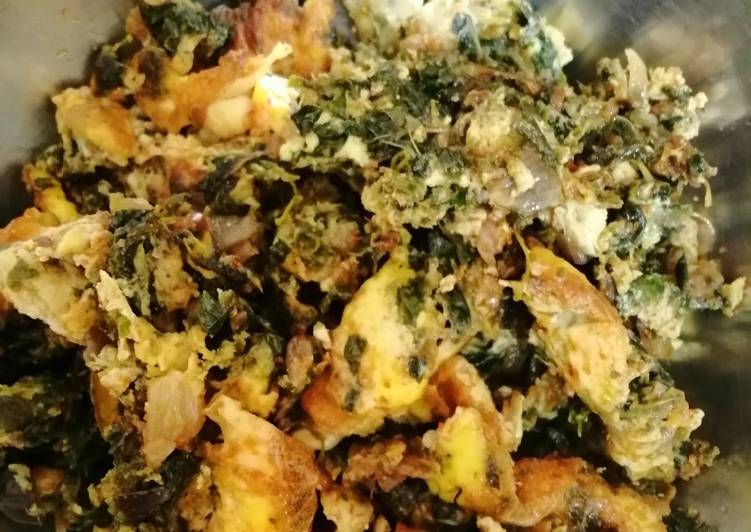 Recipe of Gordon Ramsay Thotakura egg burji