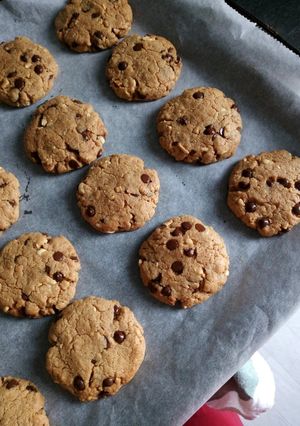 صورة لوصفة كوكيز بزبدة الفستق 😋🍪